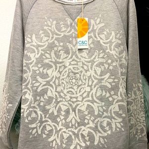 Girls SizeL C&C California Embellished Sweatshirt